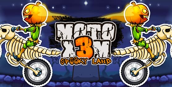 Moto X3M 6: Spooky Land 🔥 Play online